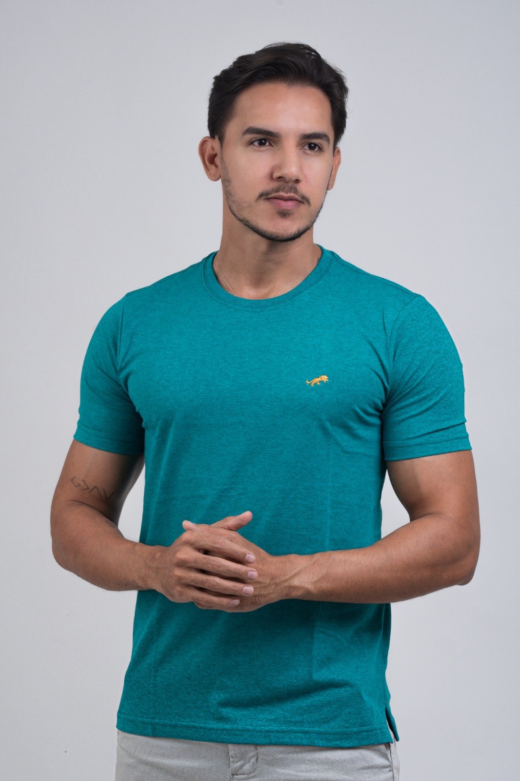 Camisa básica Maculina - Verde